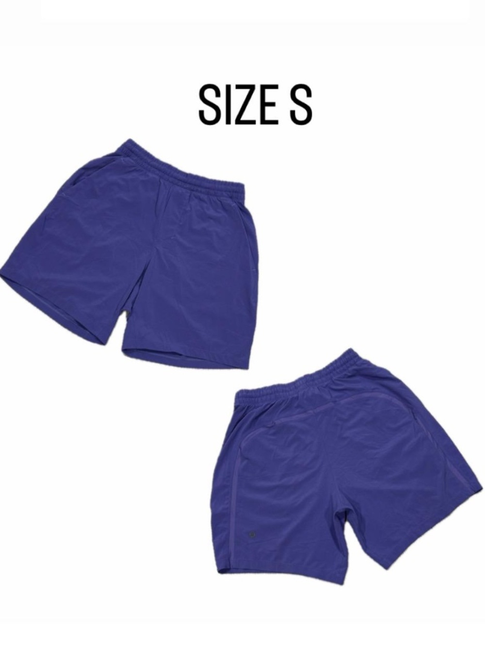 Lululemon Men's Athletic Shorts - Bright Purple - Size [S] - Workout Shorts.